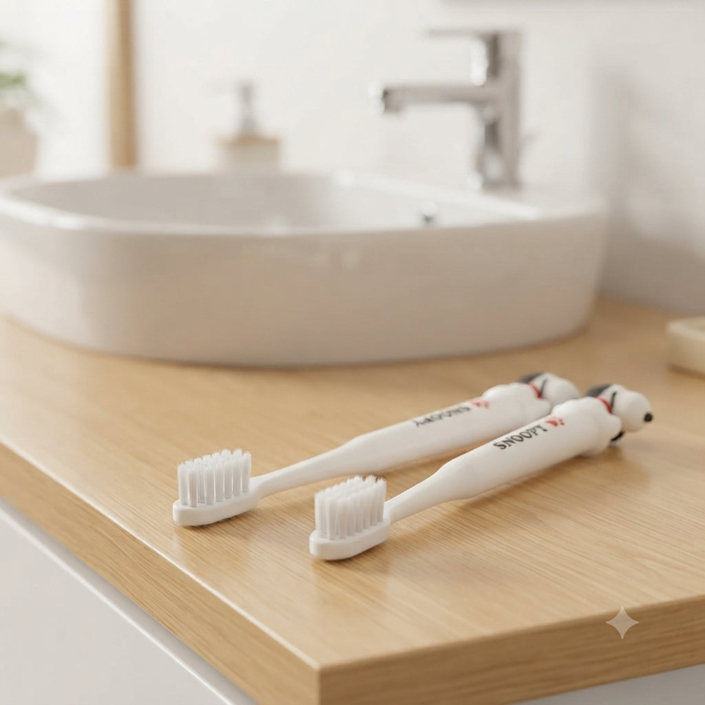 Snoopy  - Silicone Toothbrush