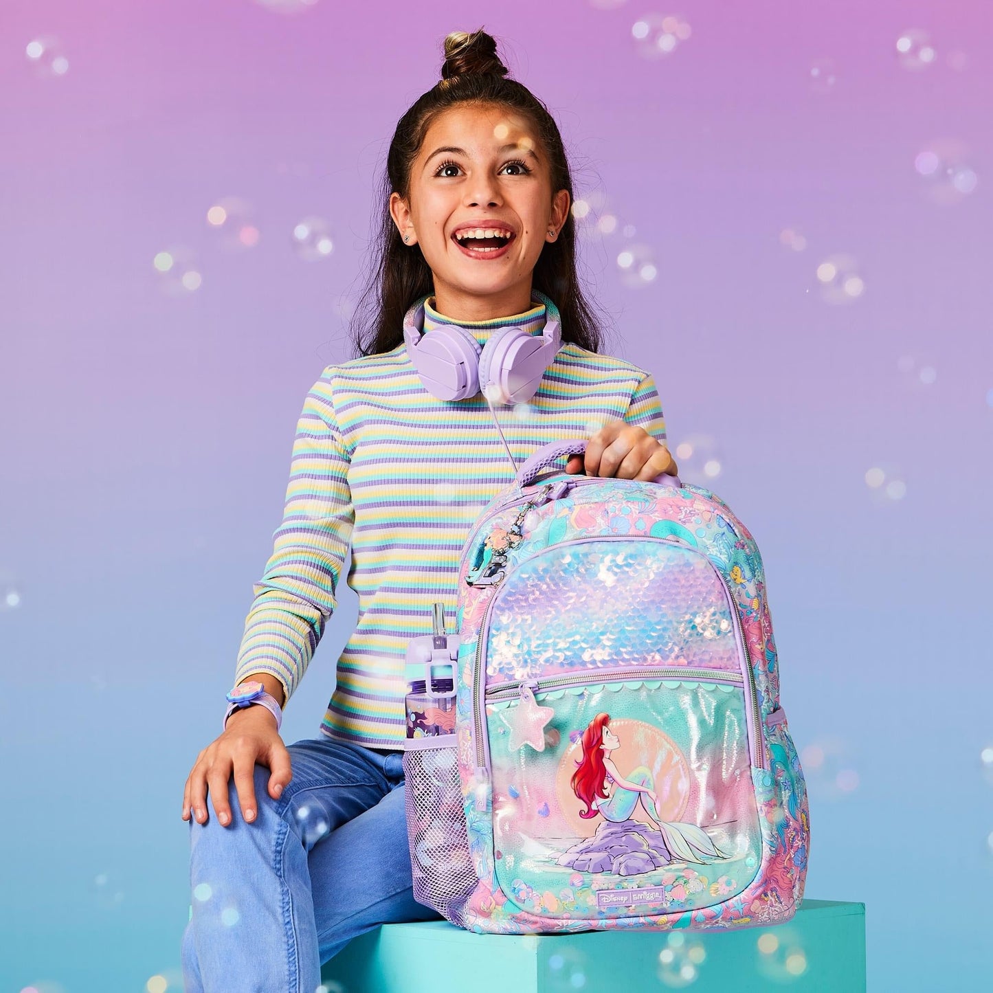 Mermaid - Smiggle 16” Premium Backpack