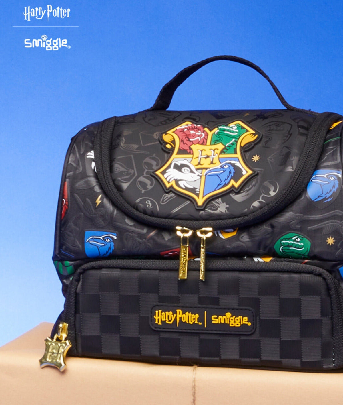 Smiiggle x Harry Potter - Double Decker Lunch Bag
