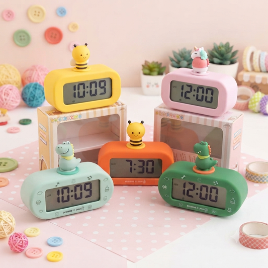 Cute Character Kids Alarm - Premium Quality