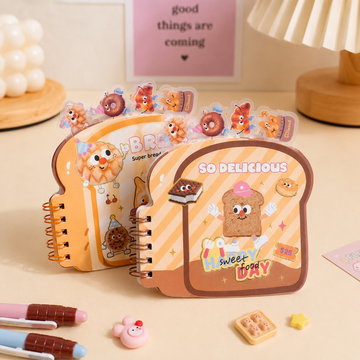 Cute Bakery - Mini Spiral Diary