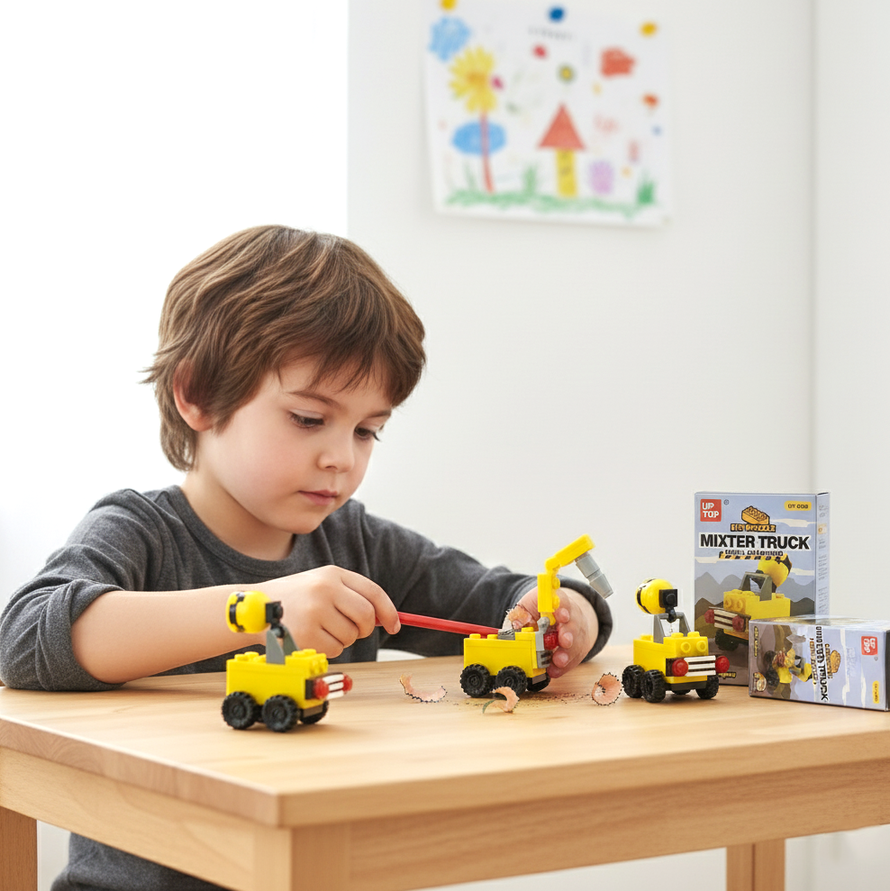 Lego Earthmovers Sharpener