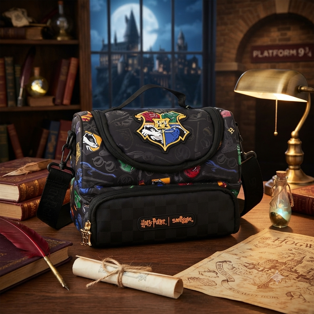 Smiiggle x Harry Potter - Double Decker Lunch Bag