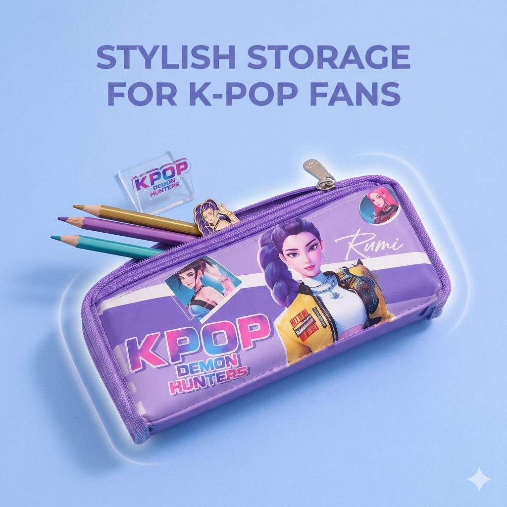 K-Pop - Soft Pouch With 2 Chains
