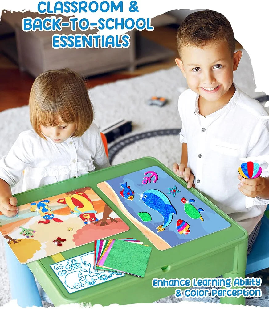 Foil Art Ocean World & Animals | Peel & Press Fun