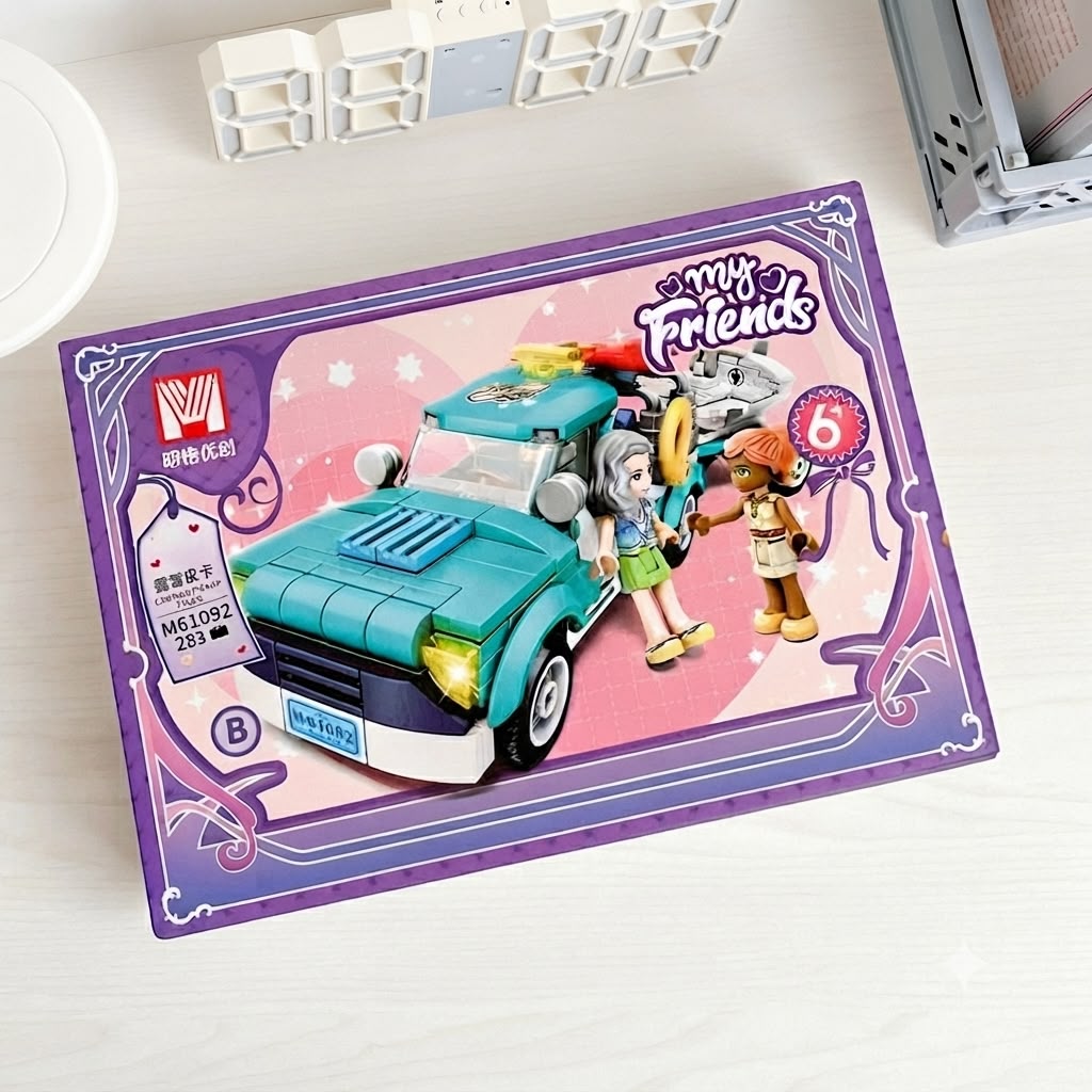 My Partners - Beach Adventure DIY Building Block Set