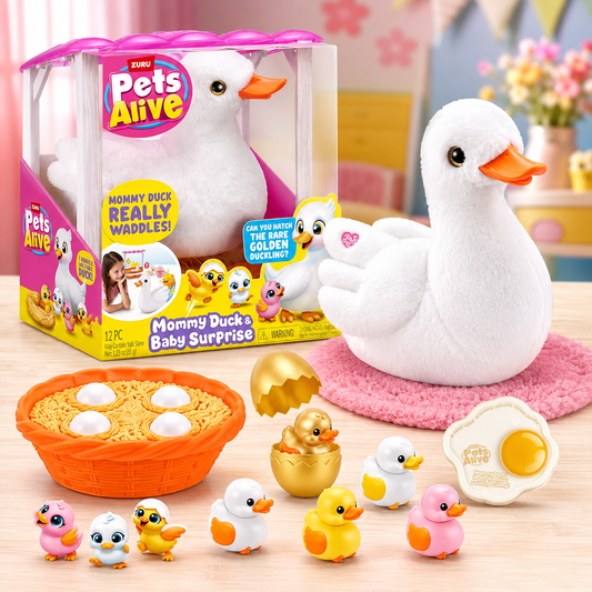 Zuru - Pets Alive Mama Duck & Baby Surprise