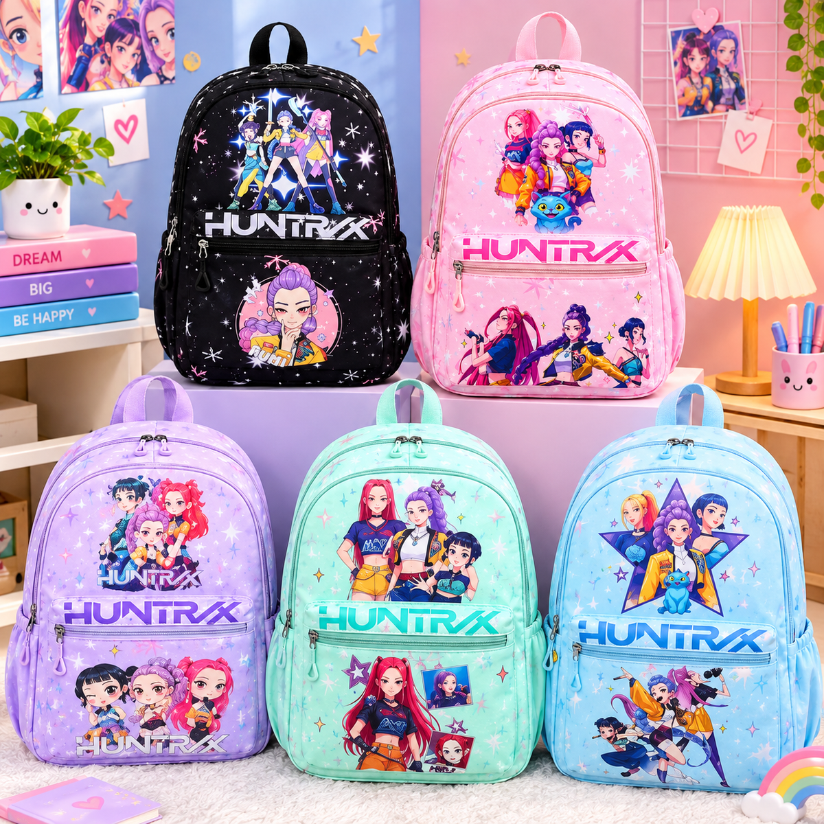 K-pop - Huntrix - 16" Stylish Backpack