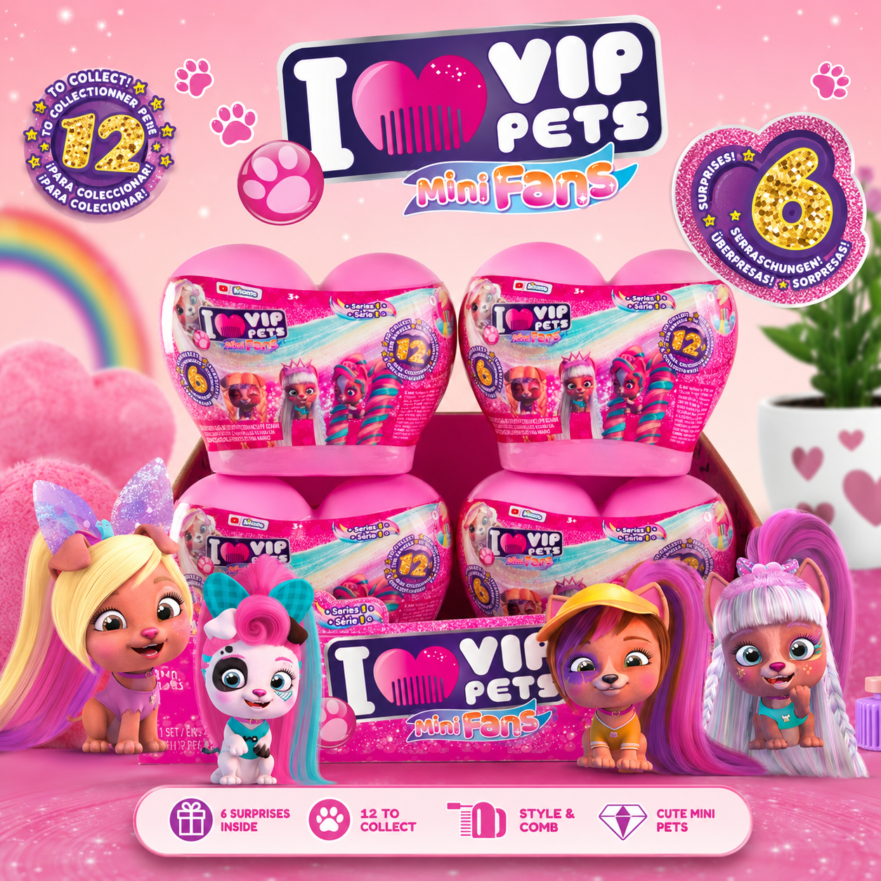 Zuru VIP Pets - Mini Fans Doll | 1pcs