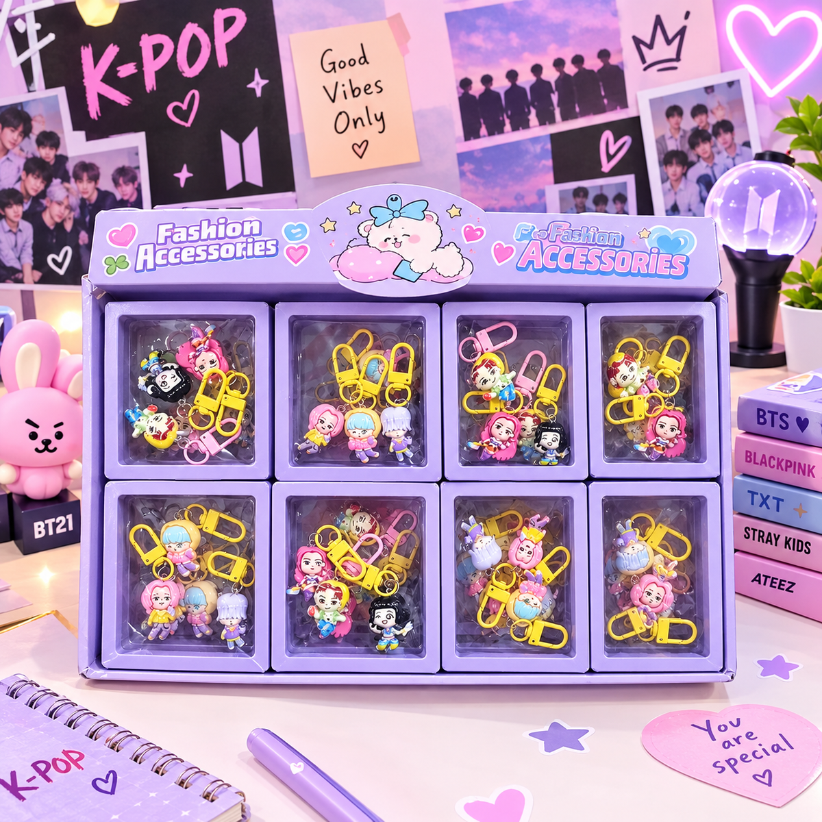 K-pop Charms Keychain