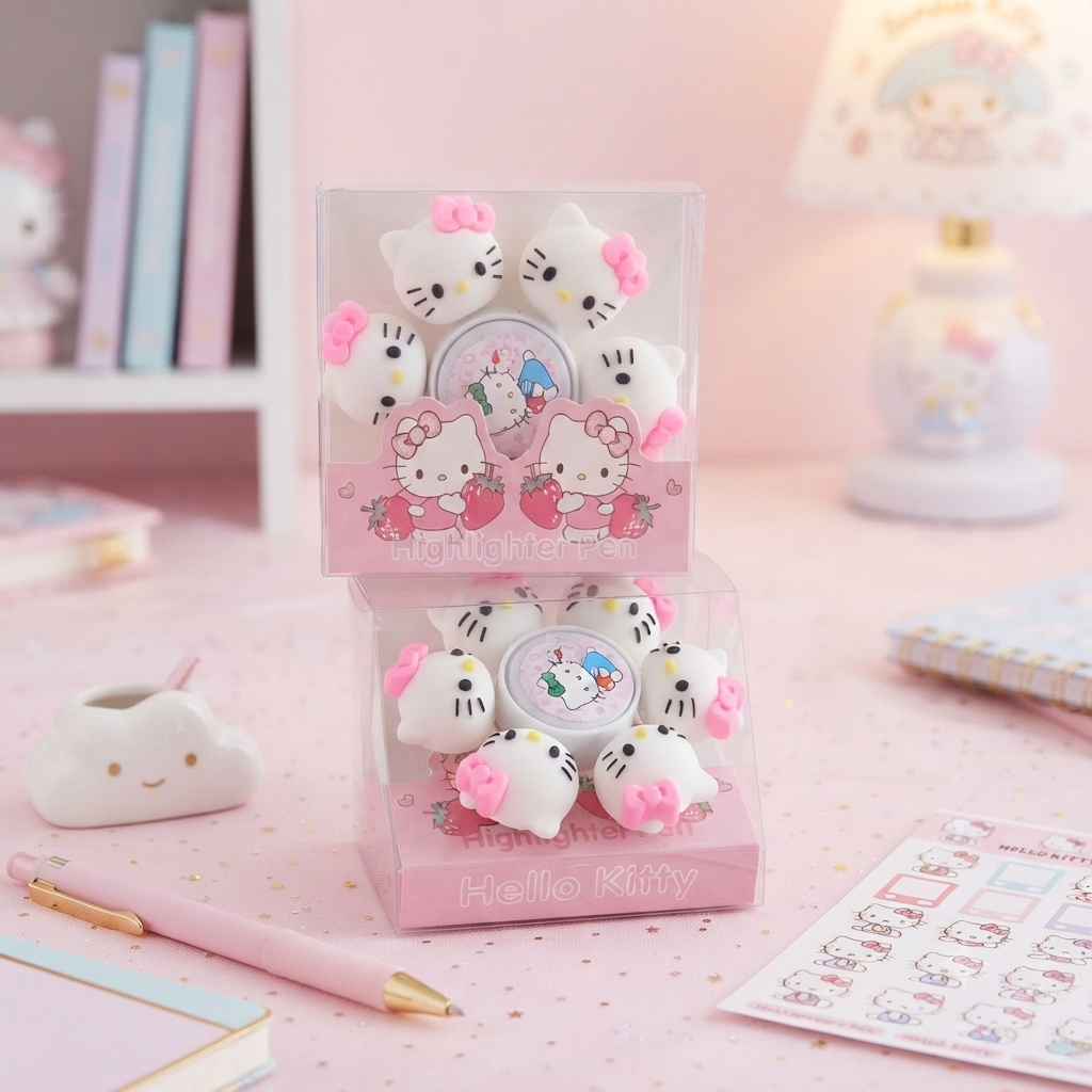 Hello Kitty Highlighter With Spinner