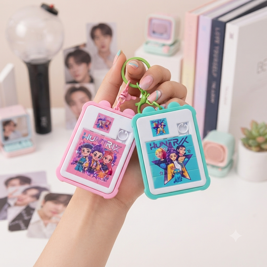 K-pop - Demon Hunter - Puzzle Card Keychain