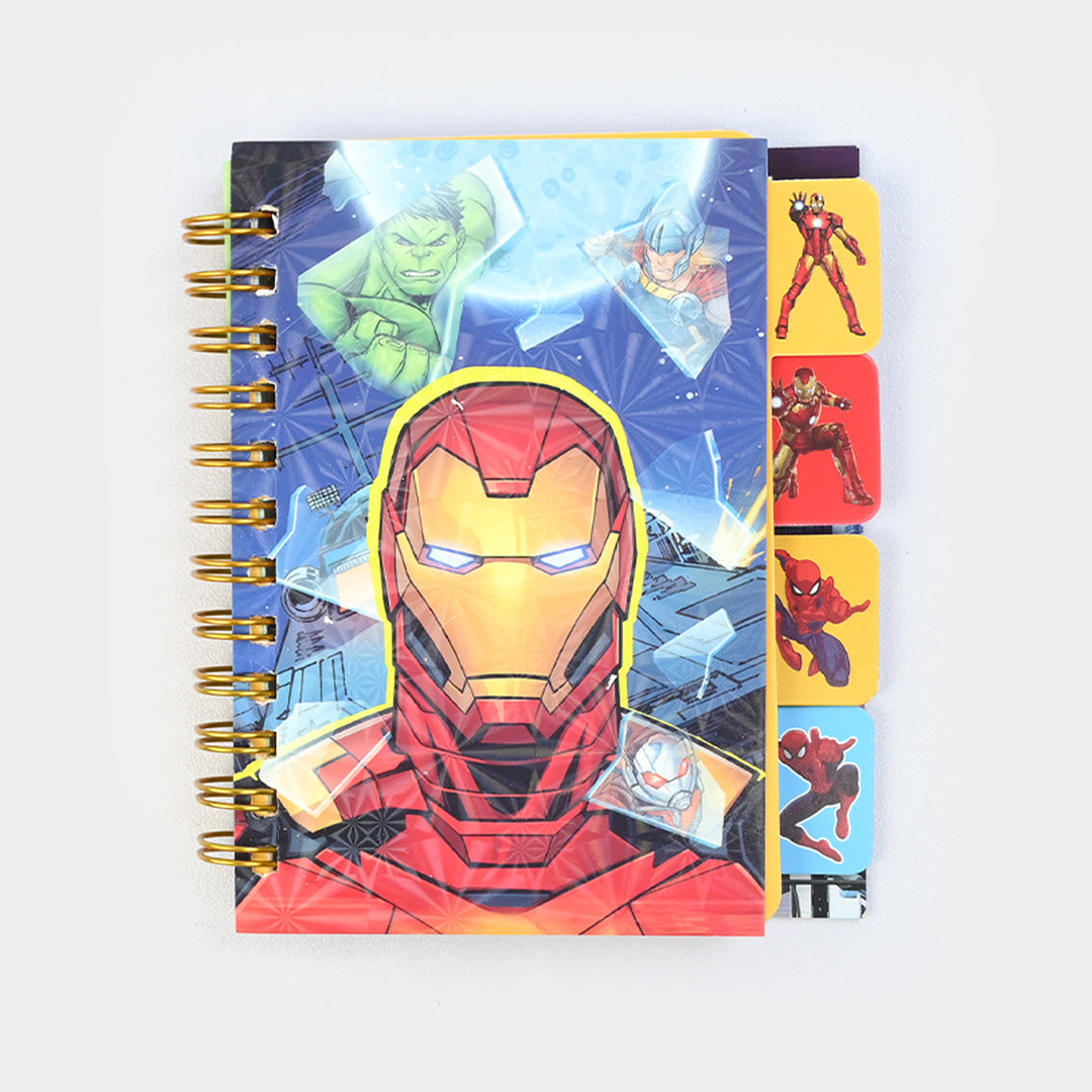 Superheroes - Mini Spiral Notebook