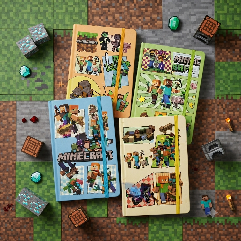 Minecraft Notebook | Big Size