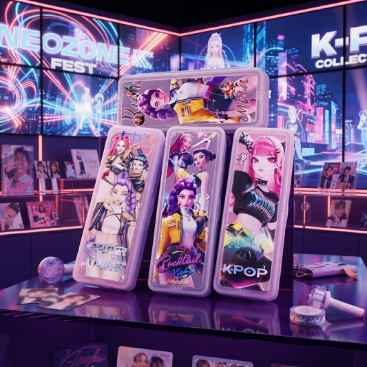 K-Pop - Demon Hunters - Plastic Pencil Case