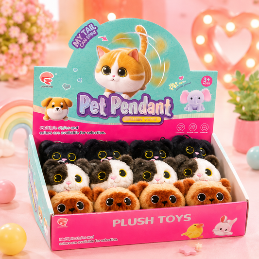 Cute Pet Pendant Plush Toy | 1pcs