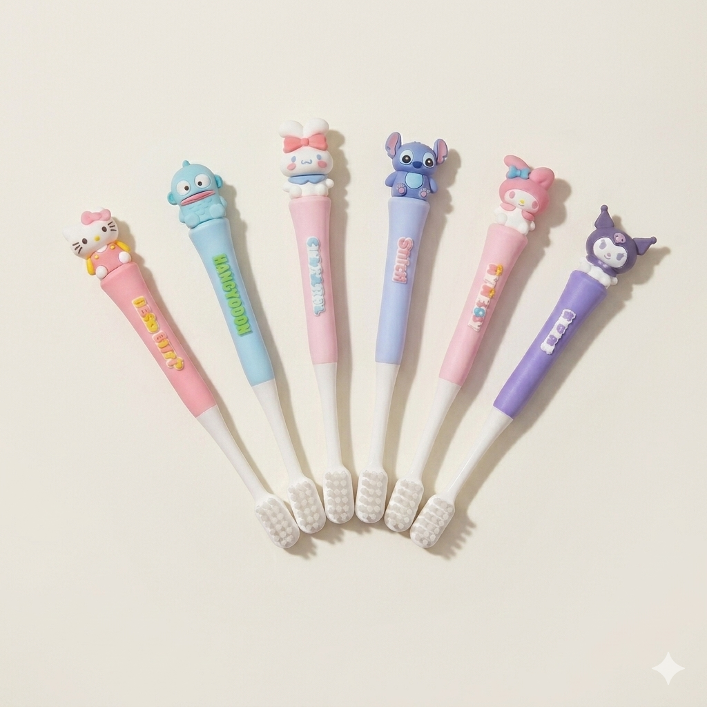 Super Cute Silicone Sanrio Toothbrush