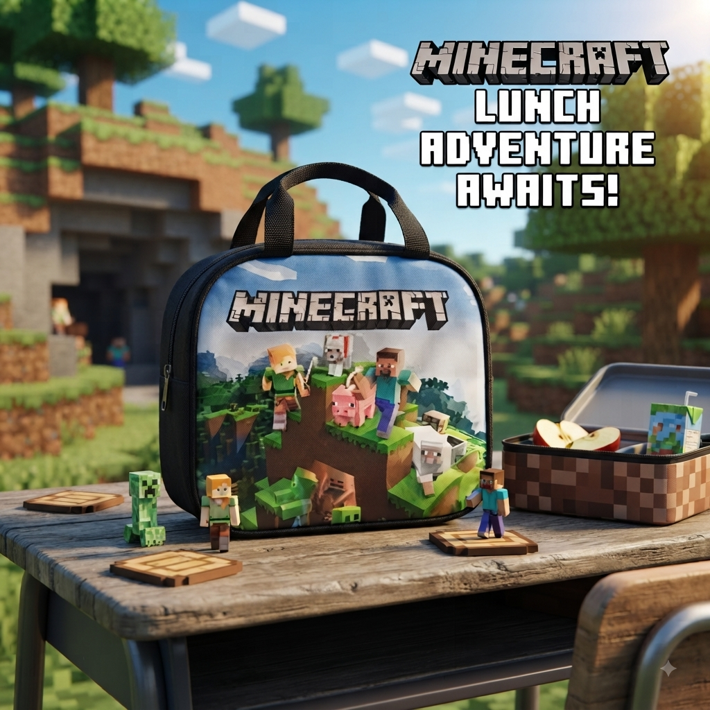 Minecraft - Insulated Lunch Bag