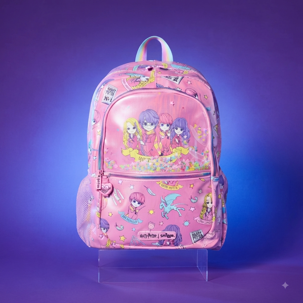Harry Potter Pink - Smiggle 16” Premium Backpack