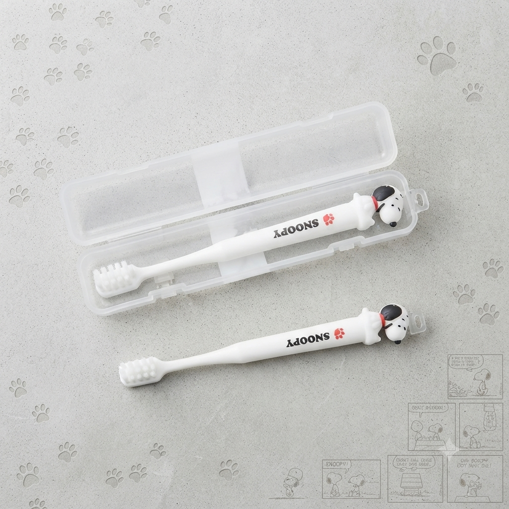 Snoopy  - Silicone Toothbrush
