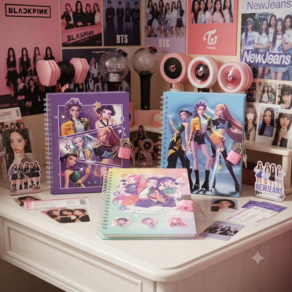 K-Pop - Huntrix - Spiral Lock Diary
