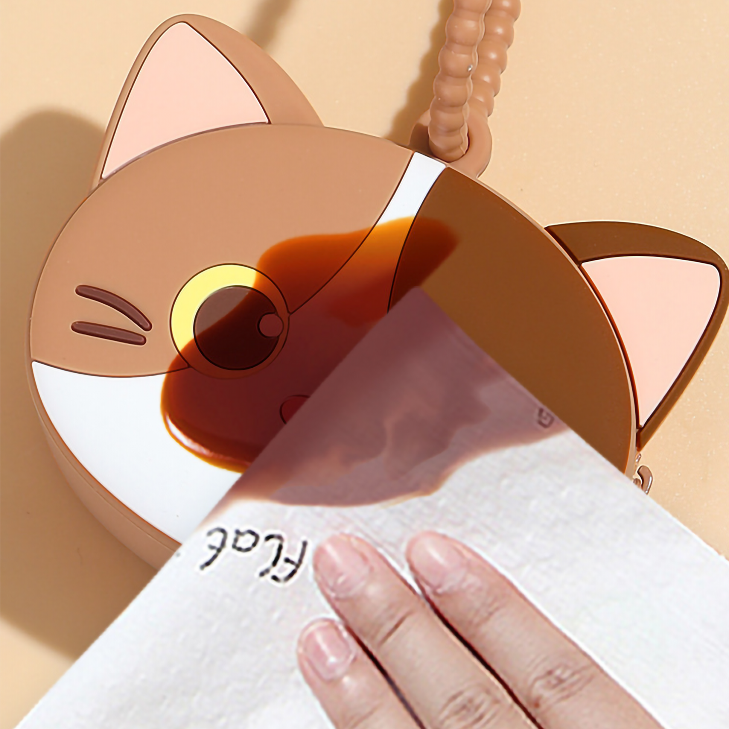 Cute 3D Kitty Silicone Coin Purse & Earphone Case