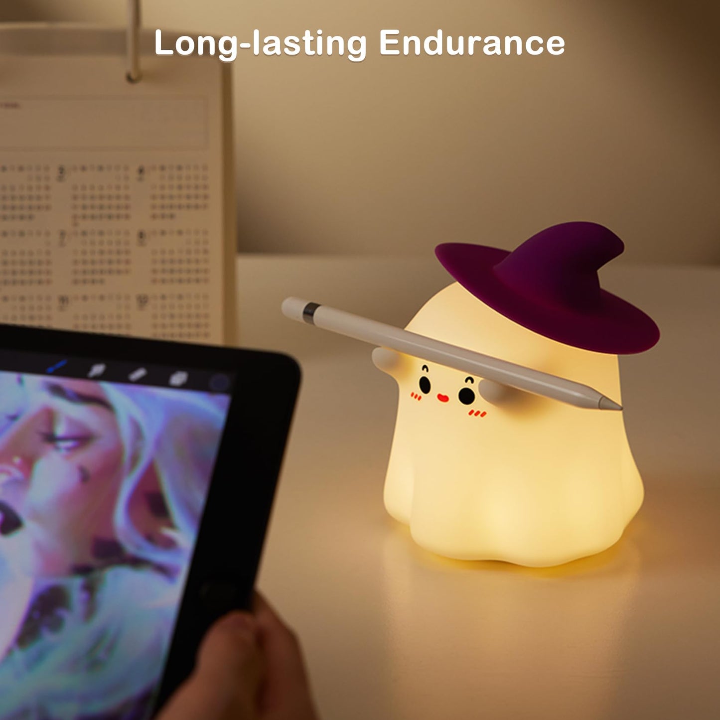 Ghost - Silicone Night Lamp