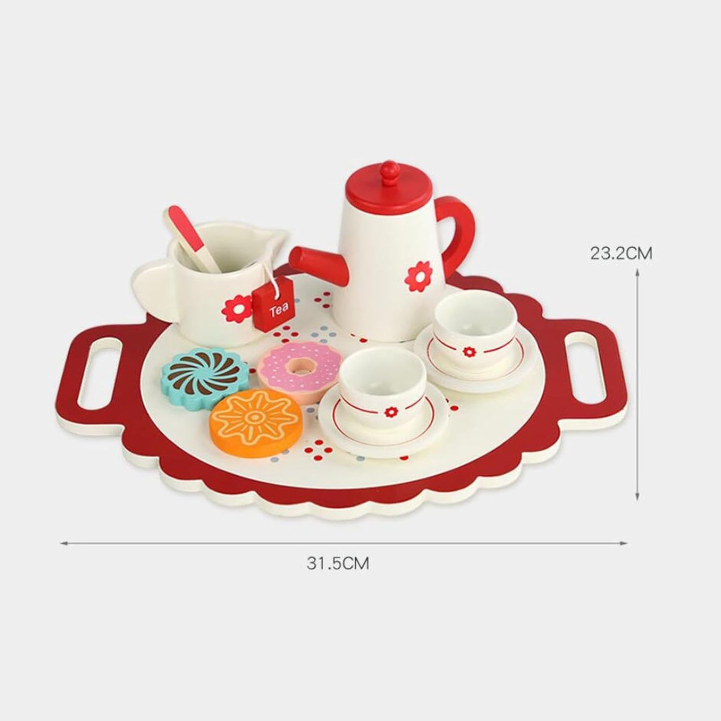 Wooden Children's Tea Set