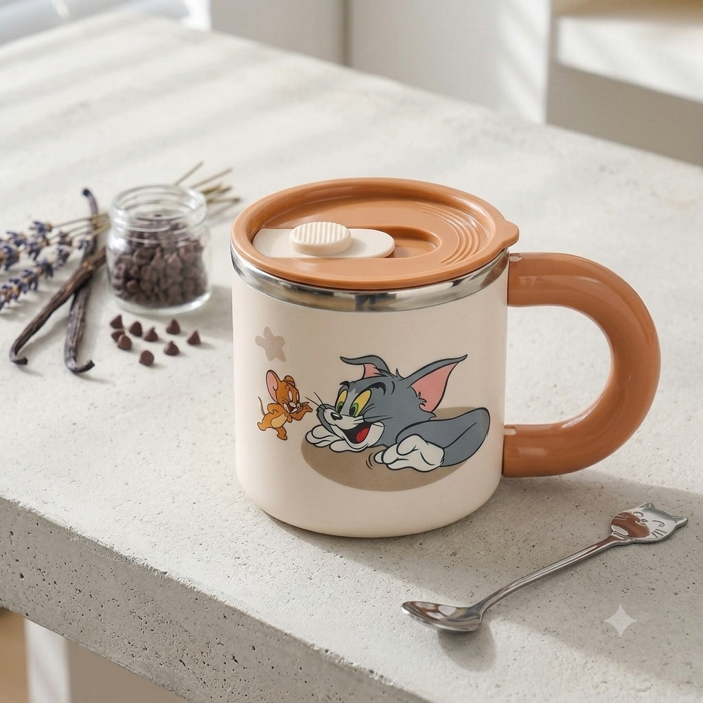 Tom and Jerry Mug - Insulated