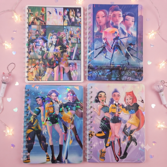 K-Pop - Huntrix shine Notebook