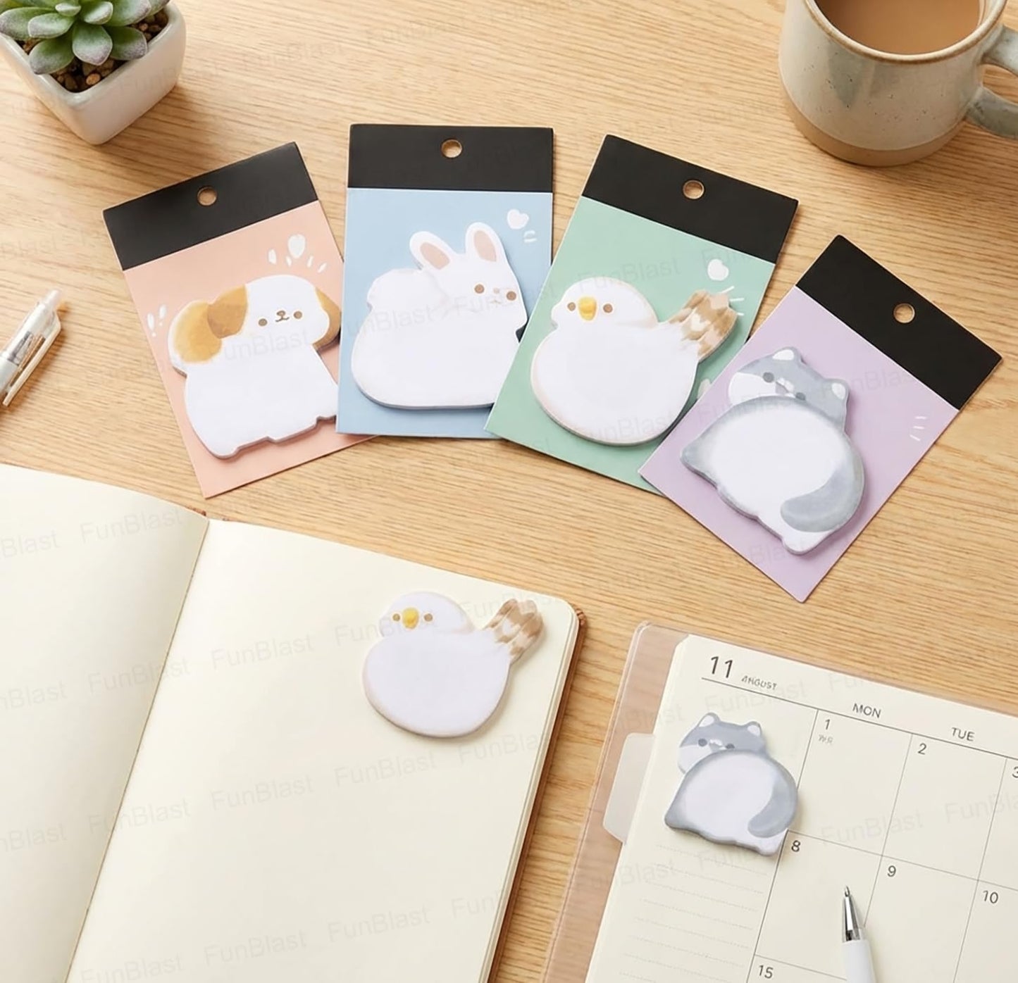 Animal Sticky Notes
