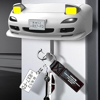 Vintage Car Open Headlight Key Holder