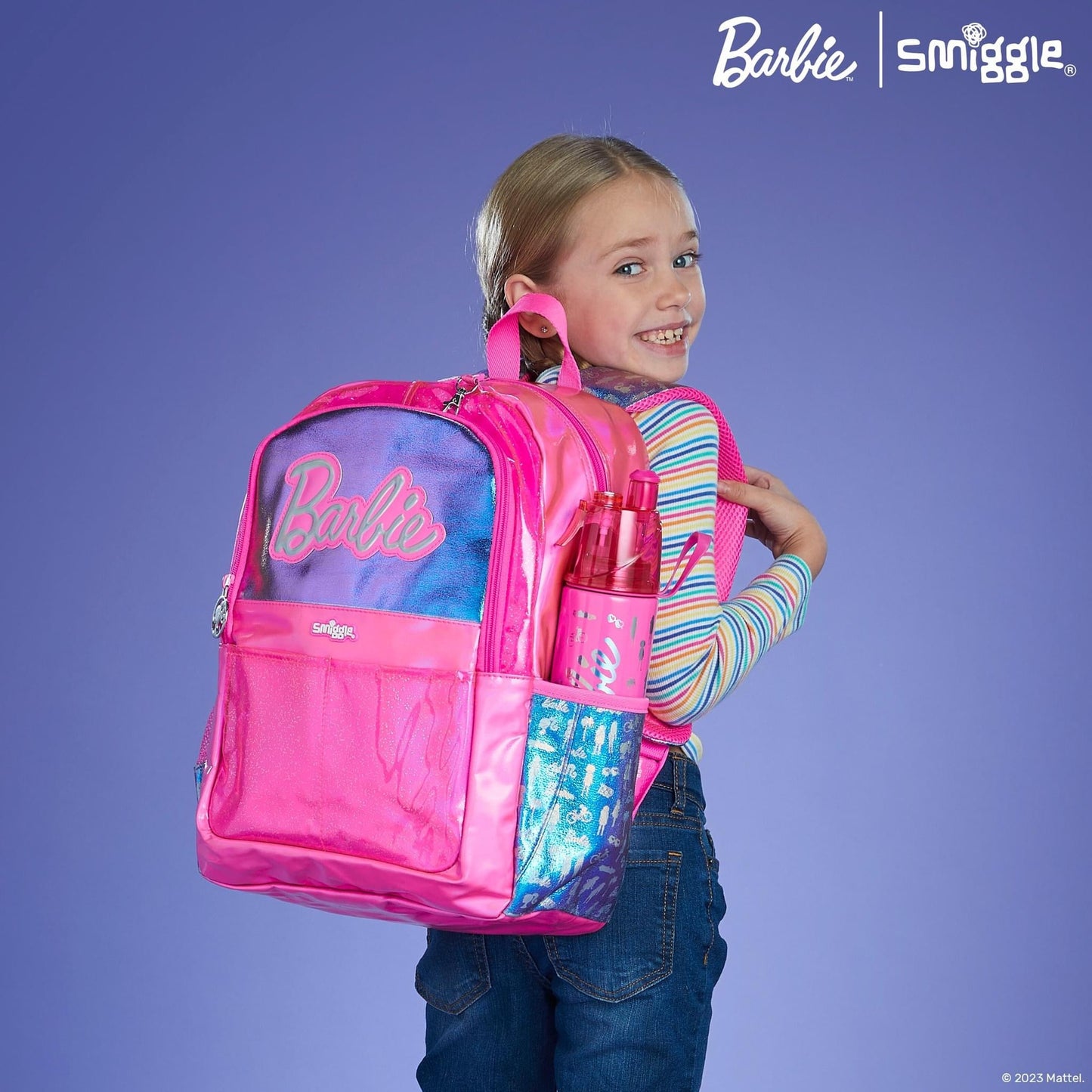 Barbie - Smiggle 16” Premium Backpack