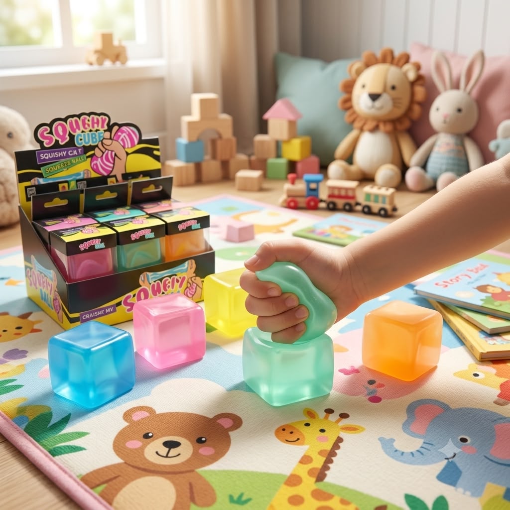 Cube Squeeze Ball | 1pcs