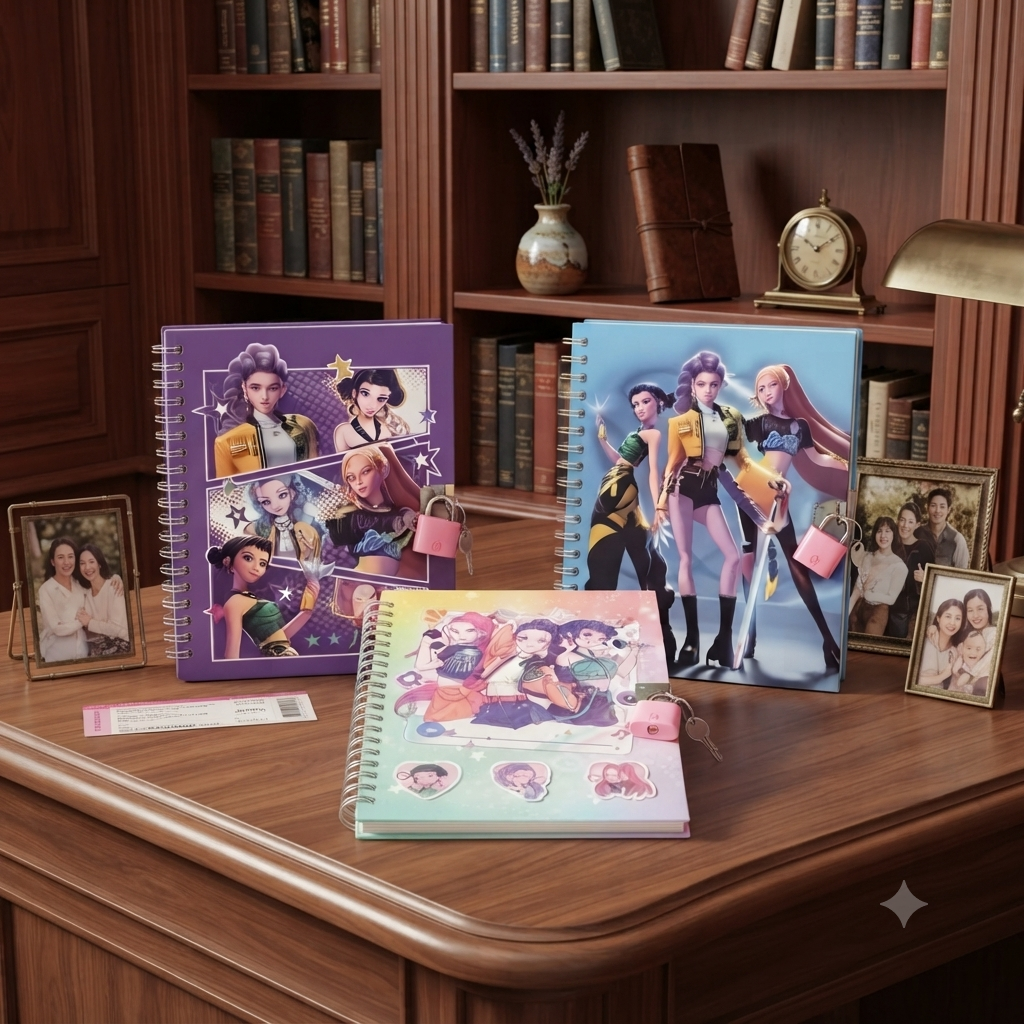 K-Pop - Huntrix - Spiral Lock Diary