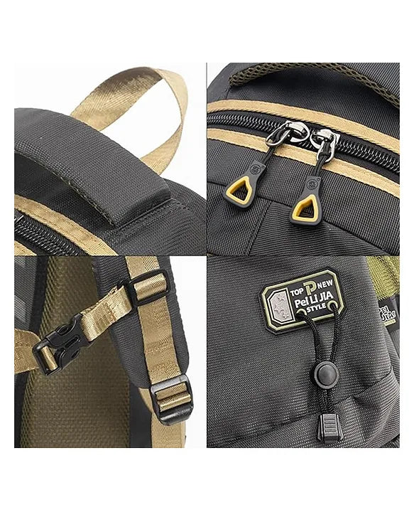 Peilijia - 18" Multi-Compartment Ergonomic Big Backpack