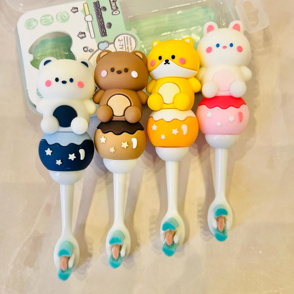 Super Soft Mix Animal character Toothbrush