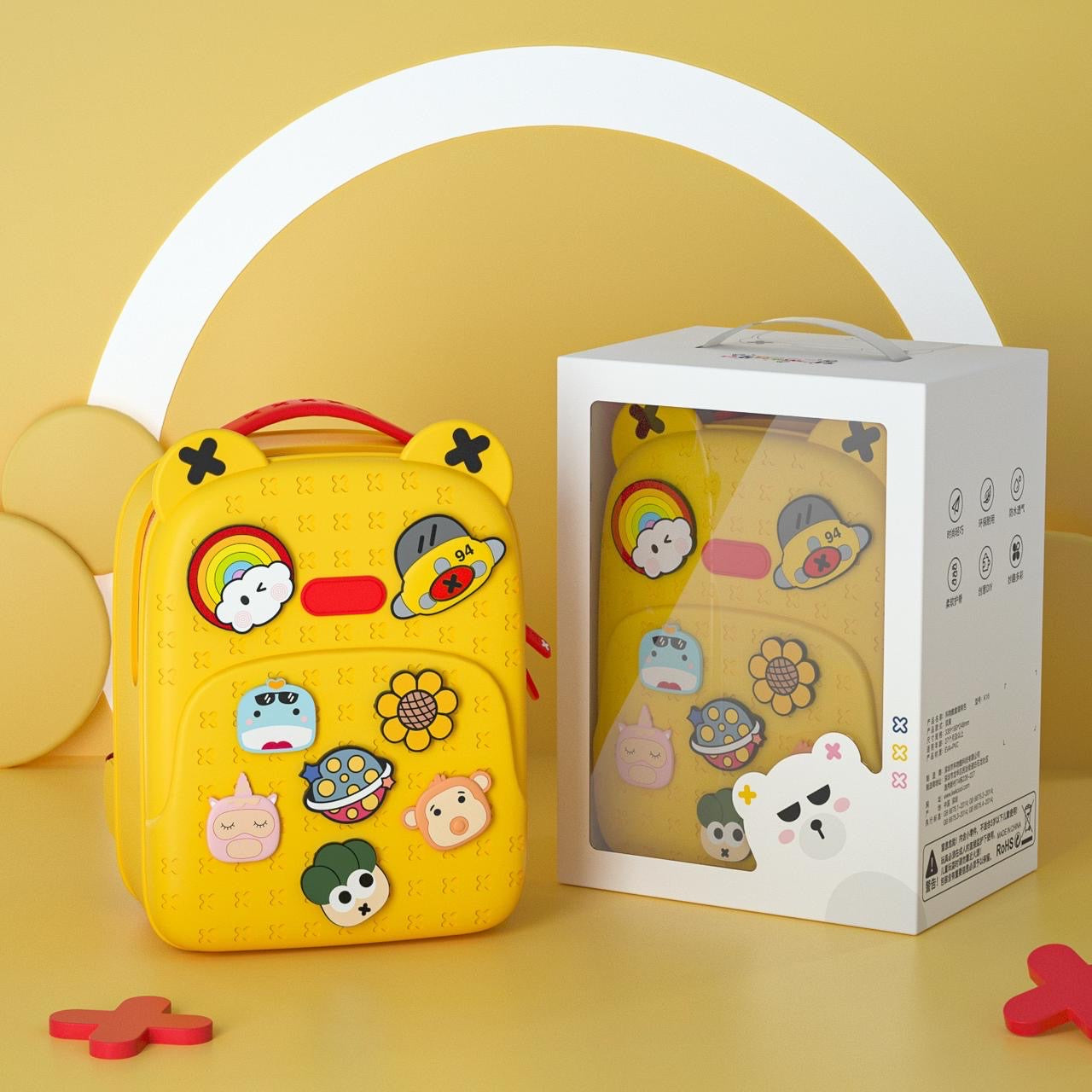 Silicone Backpack With DIY Jibbitz