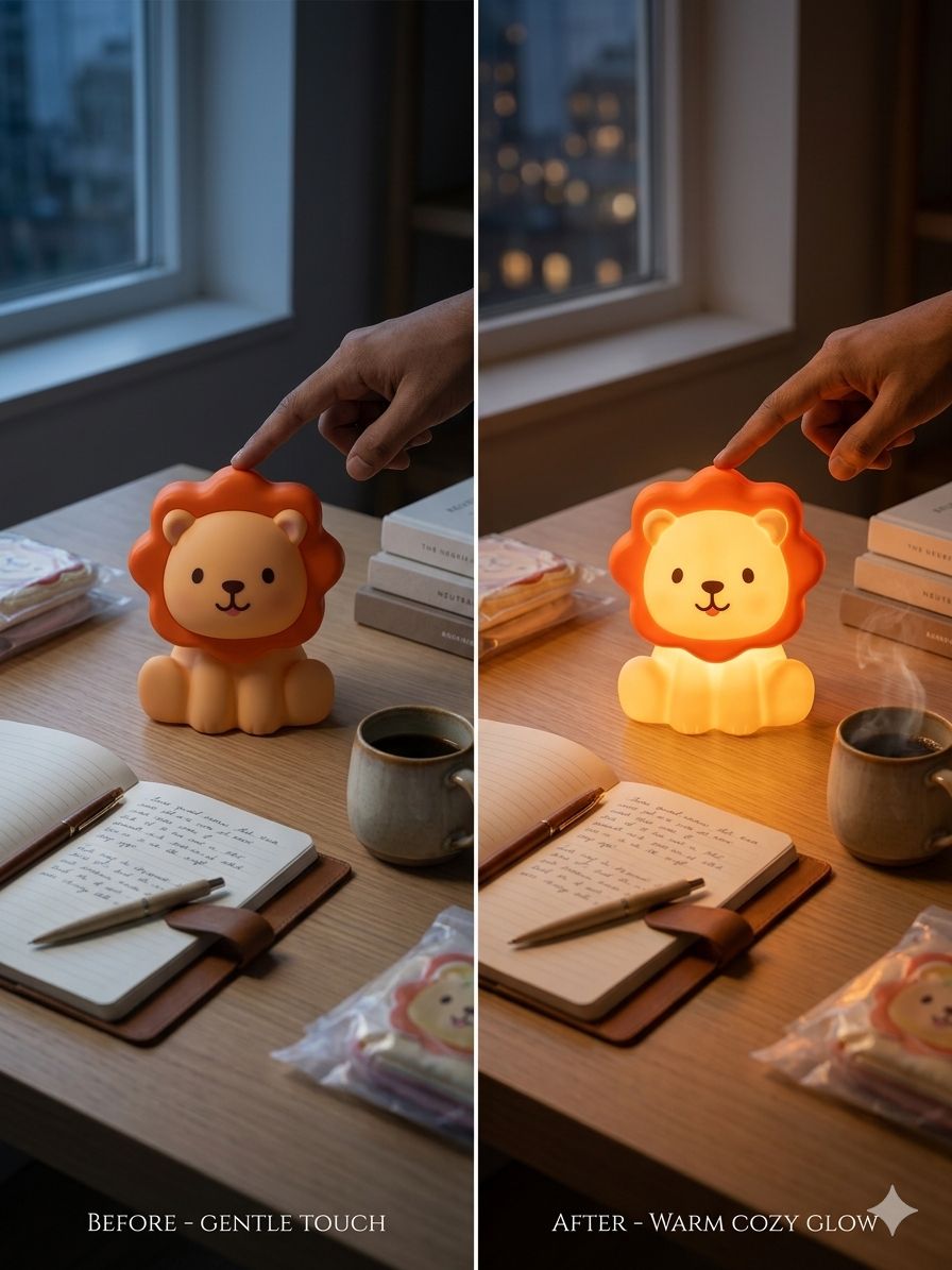 Cute Character - Night Lamp