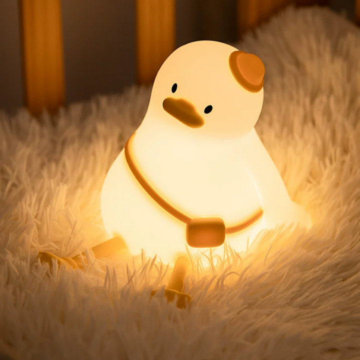 Happy Duck - Silicone Night Lamp
