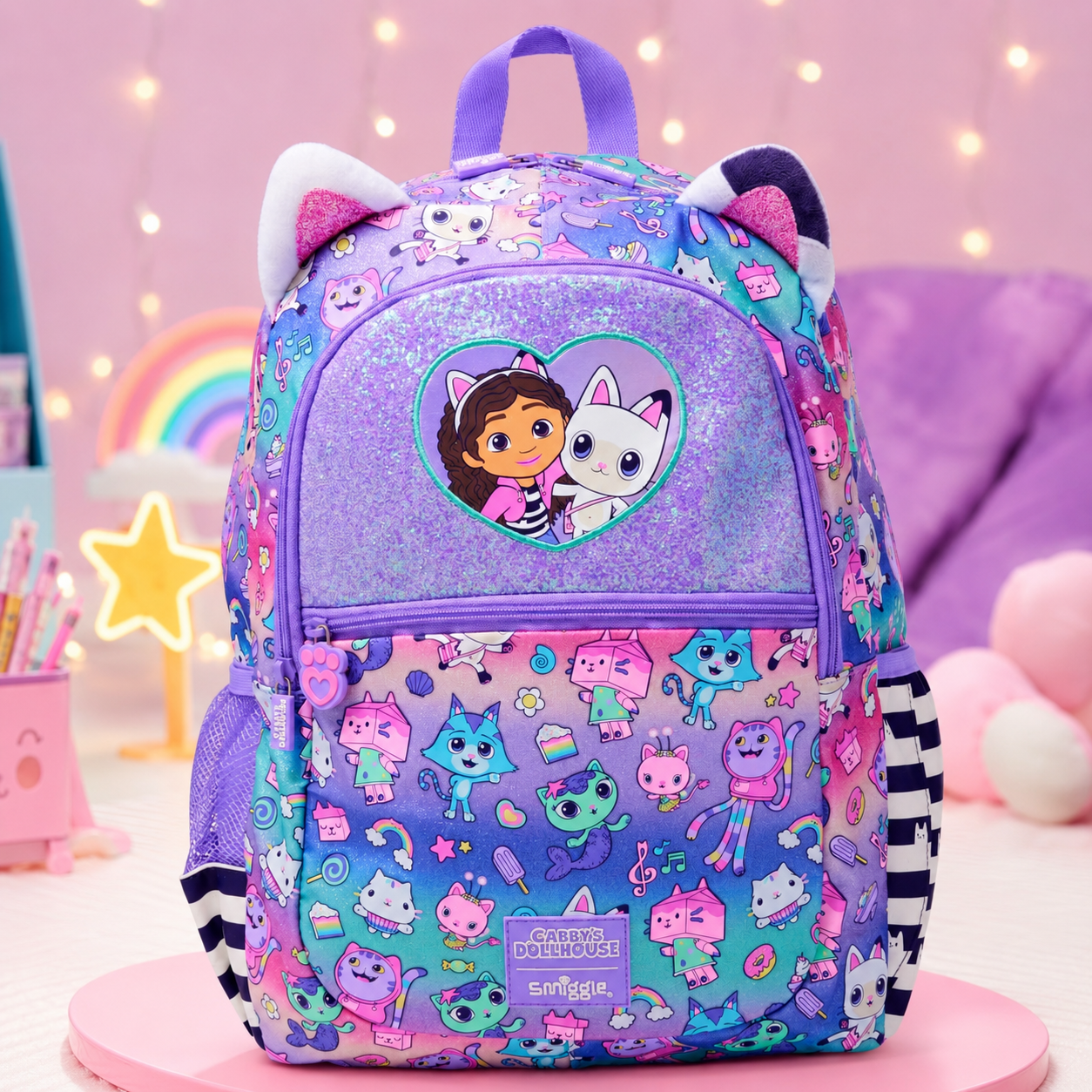 Gabby's Dollhouse x Smiggle - 16” Premium Backpack