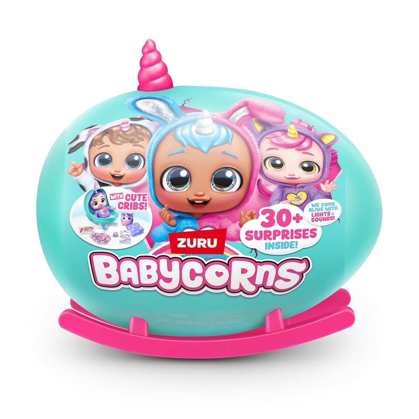 Zuru - Babycorns Magic Baby Doll | 30+ Surprises