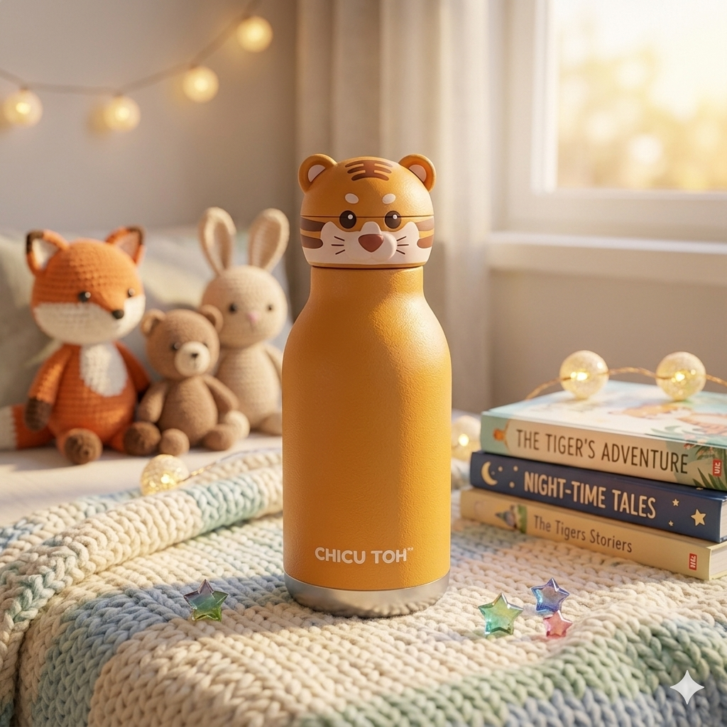 Chicu Tom - 3D Animal Steel Bottle