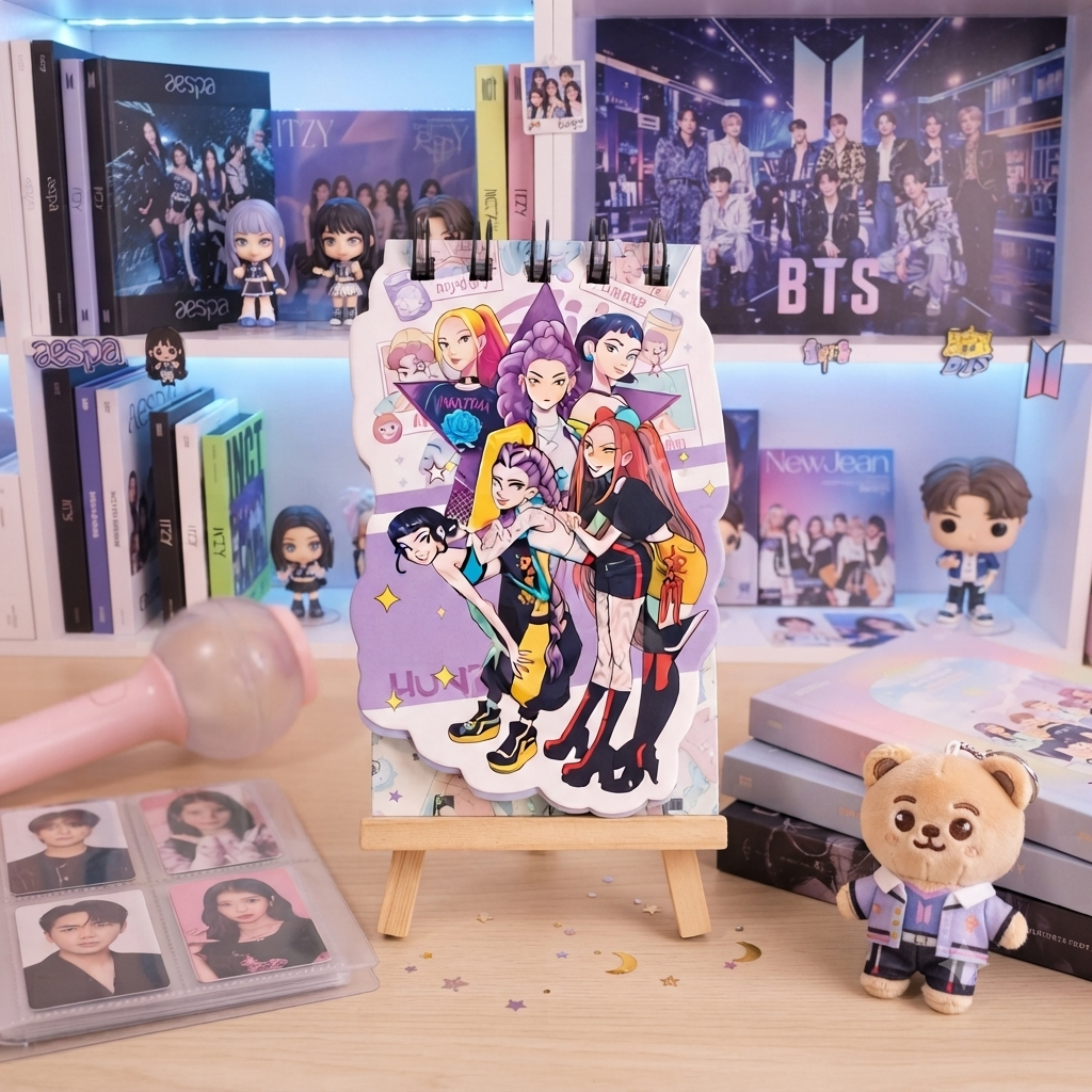 K-Pop - Huntrix - A6 Spiral Diary