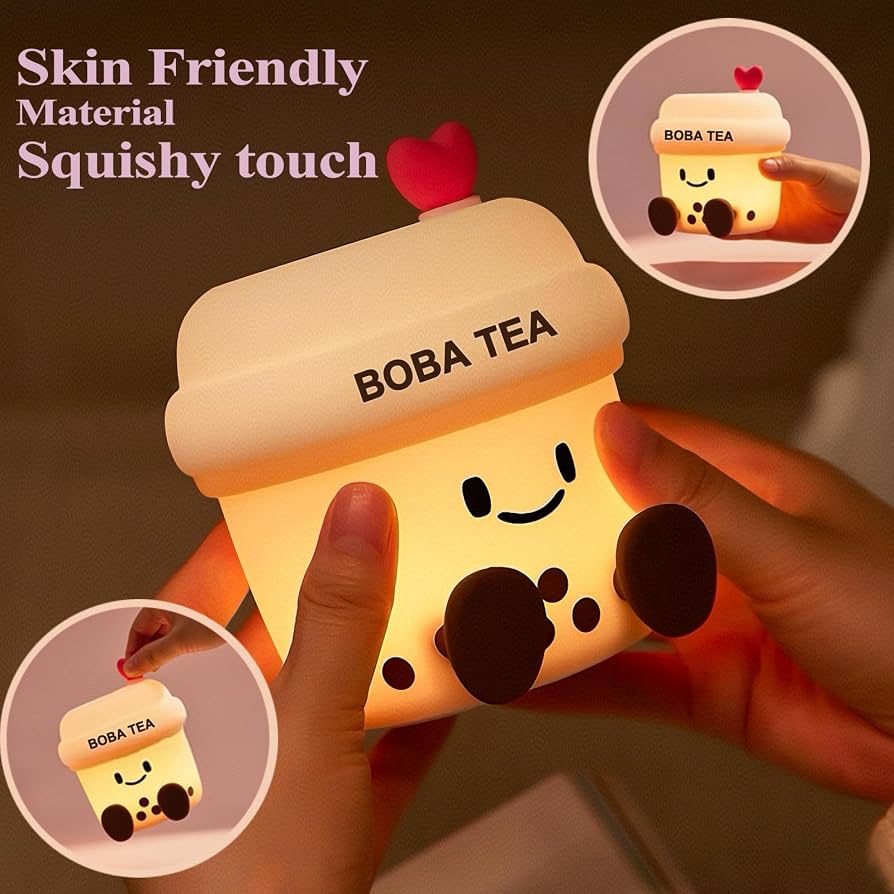 Boba Bliss & Dreams -  Silicone Night Lamp