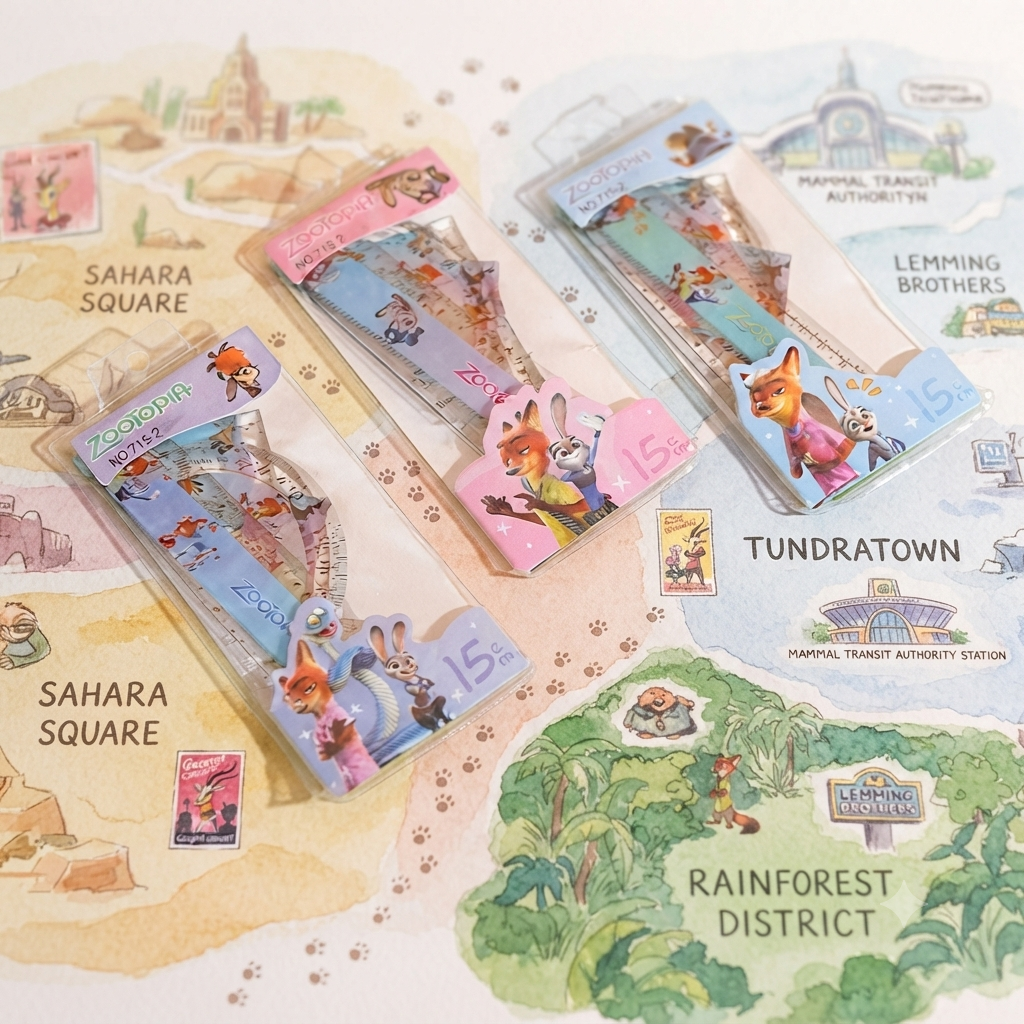 Zootopia - Geometry 4pcs set