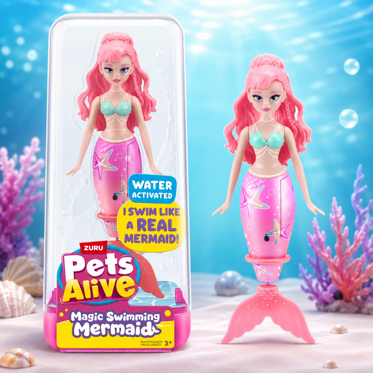 Zuru - Magic Swimming Mermaid | Pets Alive