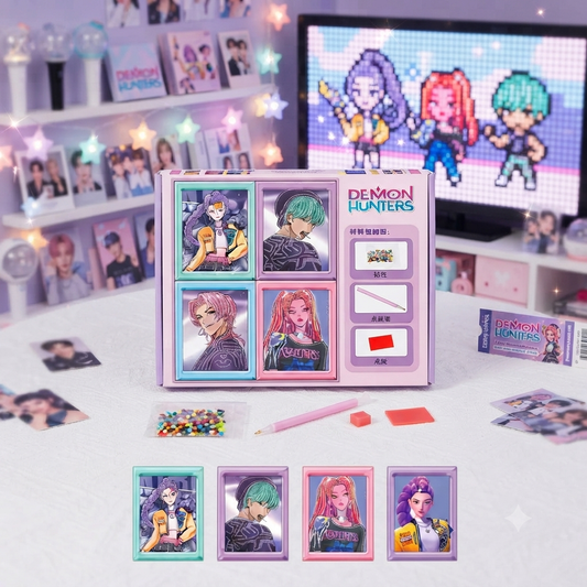 K-Pop - DIY Sparkling Diamond Painting Kits