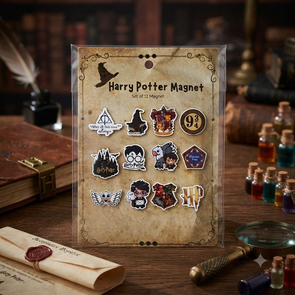Harry Potter Magnet Set | 12pcs