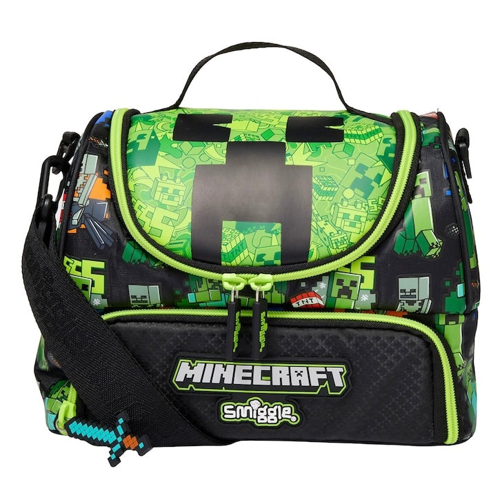 Smiiggle x Minecraft - Double Decker Lunch Bag